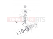Triumph 2014 TIGER SPORT > 750469 Crankshaft,ConnectingRods Piston