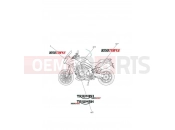 Triumph 2014 TIGER SPORT > 750469 Decals