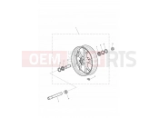 Triumph 2014 TIGER SPORT > 750469 Front Wheel