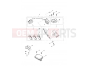 Triumph 2014 TIGER SPORT > 750469 Ignition Switch & Lock Set