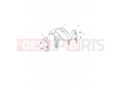 Triumph 2014 TIGER SPORT > 750469 Front Mudguard