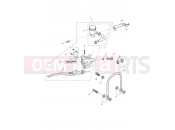 Triumph 2014 TIGER SPORT > 750469 Front Brake Master Cylinder & Ho