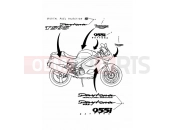TRIUMPH DAYTONA 595 / 955i Decals