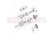TRIUMPH DAYTONA 595 / 955i Alternator & Starter Gears