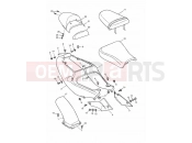 Rear Bodywork & Seat - Triumph DAYTONA 955i 132513 > 2004