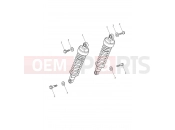 Triumph 2018 STREET CUP Rear Suspension Unit