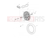 Triumph 2018 BONNEVILLE SPEEDMASTER Front Wheel