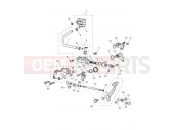 Triumph 2020 BONNEVILLE SPEEDMASTER Rear Brake Master Cylinder...