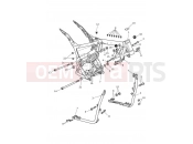 Triumph 2020 BONNEVILLE SPEEDMASTER Main Frame Assembly