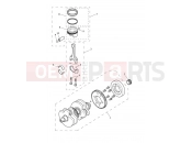 Triumph 2021 BONNEVILLE SPEEDMASTER Crankshaft, Connecting Rods...