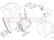 DUCATI 2022 Diavel 1260 WATER PUMP