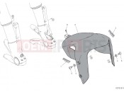 DUCATI 2022 Diavel 1260 FRONT MUDGUARD