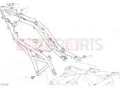 DUCATI 2022 Hypermotard 950 REAR FRAME COMP.