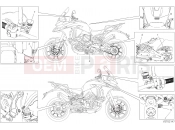 DUCATI 2022 Multistrada V4 POSITIONING PLATES [XST:JAP]