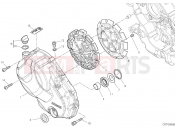 DUCATI 2022 Multistrada V2 S Travel CLUTCH COVER