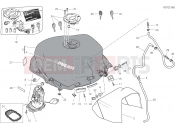 DUCATI 2022 Supersport 950 FUEL TANK
