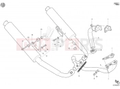 DUCATI 2003 Sporttouring ST4 S ABS EXHAUST SYSTEM » EXHAUST SYSTEM