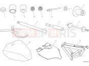 DUCATI 2022 Panigale V4 SP WORKSHOP SERVICE TOOLS (FRAME)