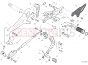 DUCATI 2022 Panigale V4 SP FOOTRESTS, LEFT