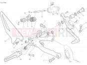 DUCATI 2022 Panigale V4 S FOOTRESTS, RIGHT