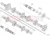 DUCATI 2022 Panigale V2 GEAR BOX