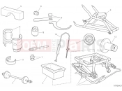 DUCATI 2022 Panigale V2 WORKSHOP SERVICE TOOLS (FRAME)