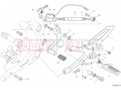 DUCATI 2022 Panigale V2 FOOTRESTS, LEFT