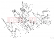 DUCATI 2022 Panigale V2 REAR FRAME COMP.