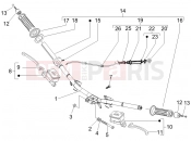 gilera 2007 Runner 125 Race VX 4T Handlebars - Master cil.