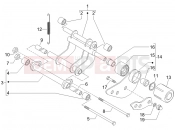 gilera 2007 Runner 125 Race VX 4T Swinging arm