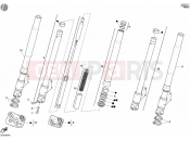 DUCATI 2002 Monster 620 FRONT FORK » FRONT SUSPENSION