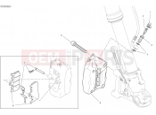 DUCATI 2022 Scrambler Icon Dark FRONT BRAKE SYSTEM [MOD:SCR800DK]