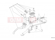 DUCATI Scrambler Nightshift FRONT BRAKE PUMP [MOD:SCR800NS]
