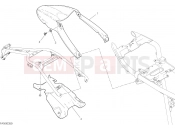 DUCATI 2022 Scrambler Desert Sled REAR MUDGUARD