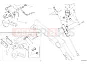 DUCATI 2022 Scrambler 1100 Tribute Pro REAR BRAKE SYSTEM