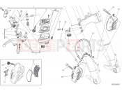 DUCATI 2022 XDiavel S FRONT BRAKE SYSTEM
