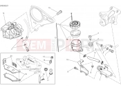 DUCATI 2022 XDiavel Dark REAR BRAKE SYSTEM