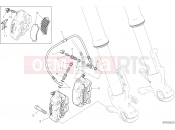 DUCATI 2023 DesertX FRONT BRAKE SYSTEM