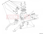 DUCATI 2022 Scrambler 1100 Dark Pro FRONT BRAKE PUMP