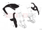 DUCATI 2022 Scrambler 1100 Dark Pro FRONT MUDGUARD