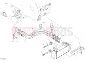 DUCATI 2023 Hypermotard 950 RVE OIL COOLER