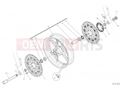 DUCATI 2023 Hypermotard 950 FRONT WHEEL