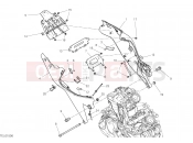 DUCATI 2023 Monster REAR FRAME COMP.
