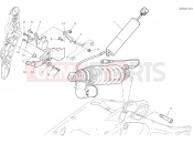 DUCATI 2023 Multistrada V4 S REAR SHOCK ABSORBER