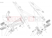 DUCATI 2023 Multistrada V4 S REAR FOOTREST