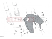 DUCATI 2023 Multistrada V4 FRONT MUDGUARD