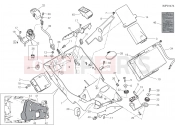 DUCATI 2023 Multistrada V2 S BATTERY HOLDER [XST:JPN]