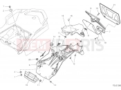 DUCATI 2023 Multistrada V2 S PLATE HOLDER [XST:JPN]