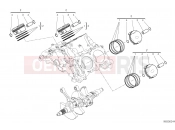 DUCATI 2023 Panigale V4 S CYLINDERS - PISTONS