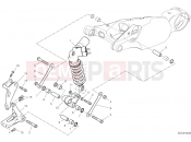 DUCATI 2023 Panigale V4 S REAR SHOCK ABSORBER